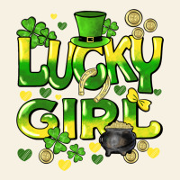 Lucky Girl St. Patricks Day Vintage Tee | Teevron