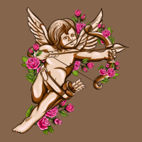 Cupid With Rose Valentine's Day Premium Tee | Teevron