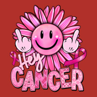 Hey Cancer Smiley Face Breast Cancer Premium Hoodie | Teevron