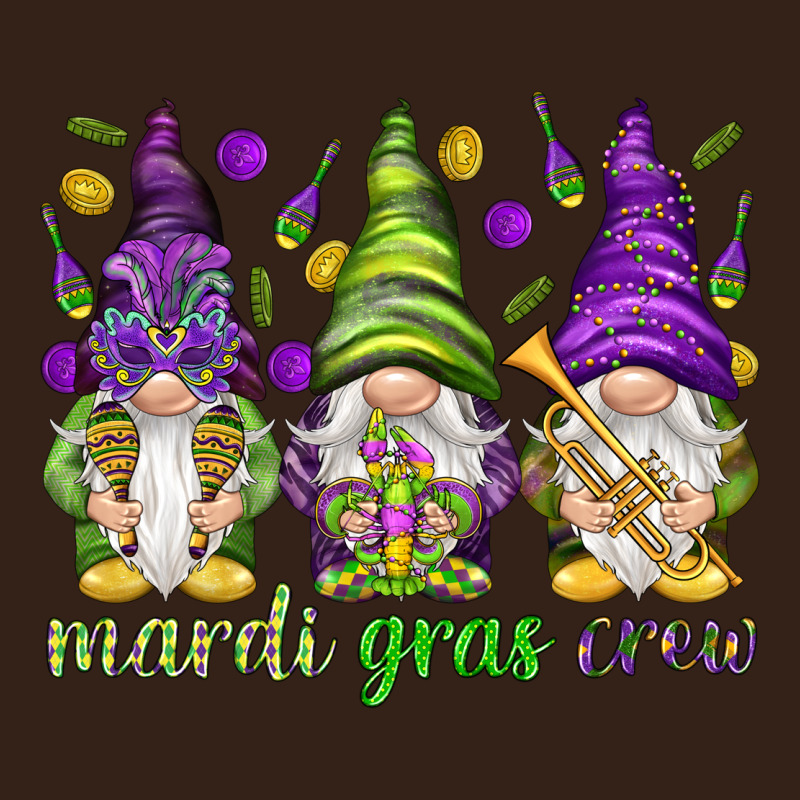 Mardi Gras Crew With Gnomes Heavy Core Tee by NancyCooperArtShop | Teevron
