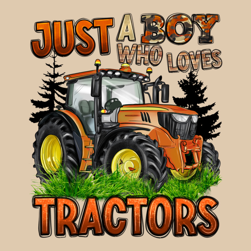 Just A Boy Who Loves Tractors Heavyweight Sweatshirt by BarkalooDesign | Teevron
