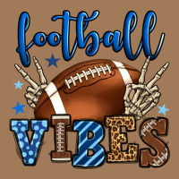 Football Vibes Blue And Grey Team Color Classic Tee | Teevron