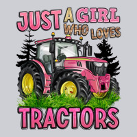 Just A Girl Who Loves Tractors Heavyweight Sweatshirt | Teevron