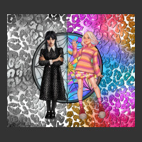 gothic girl and colorful girl best friends | Teevron