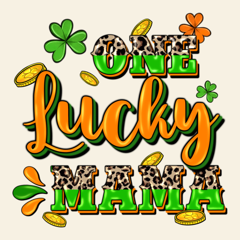 One Lucky Mama St. Patrick's Day Vintage Tee by CowGirlArtShop | Teevron