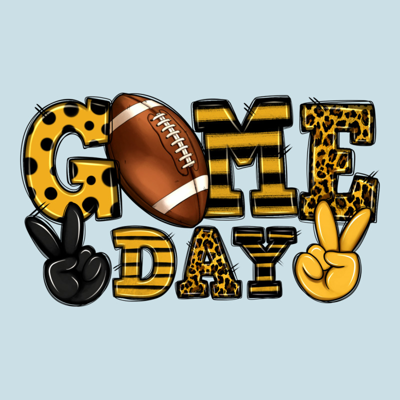 Game Day Yellow And Black Team Color Ladies Tee by HowdyJamesFarm | Teevron