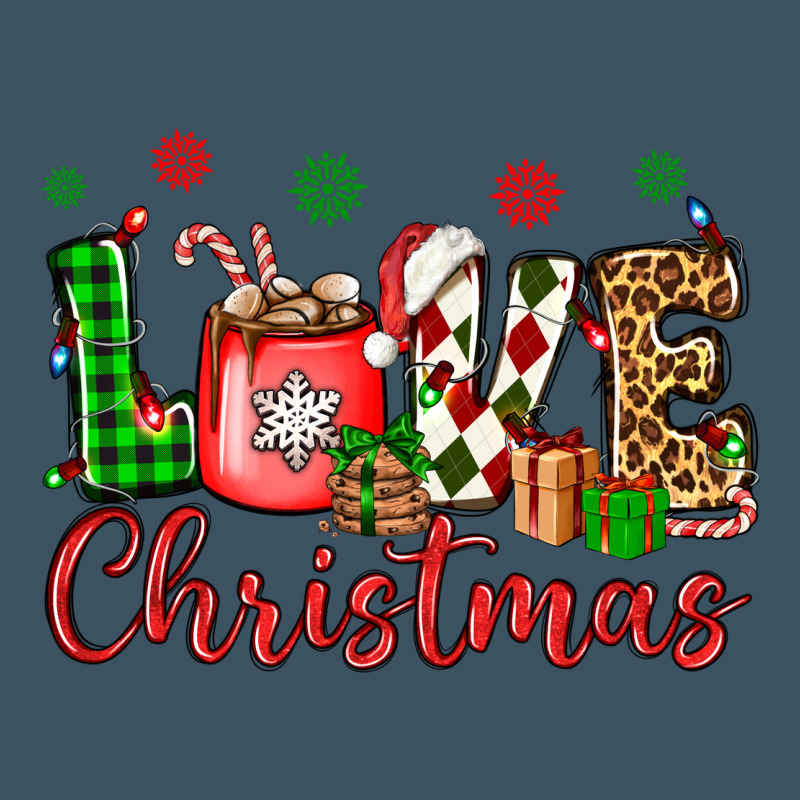Love Christmas Urban Heavy Tee by OliviaCreatesArt | Teevron