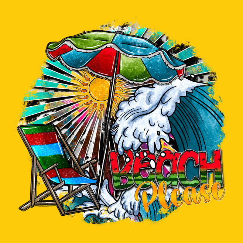 Beach Please Premium Hoodie by CowhideDigitalArt | Teevron