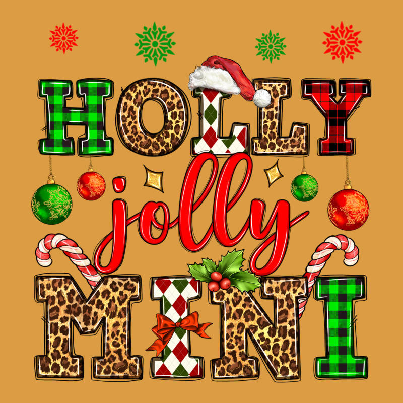 Holly Jolly Mini Urban Heavy Tee by OliviaCreatesArt | Teevron