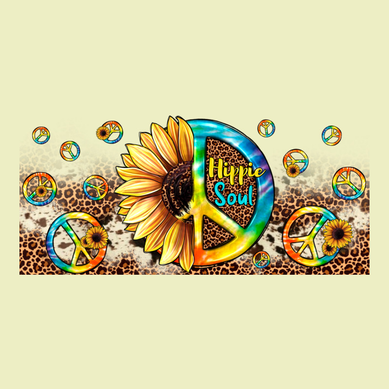 Hippie Soul Leopard Sunflower Urban Hoodie by JahusDesignShop | Teevron