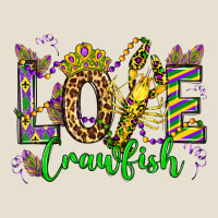 Love Crawfish Mardi Gras Olivia Urban Heavy Tee | Teevron