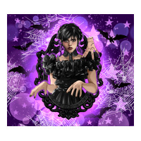 gothic girl night | Teevron