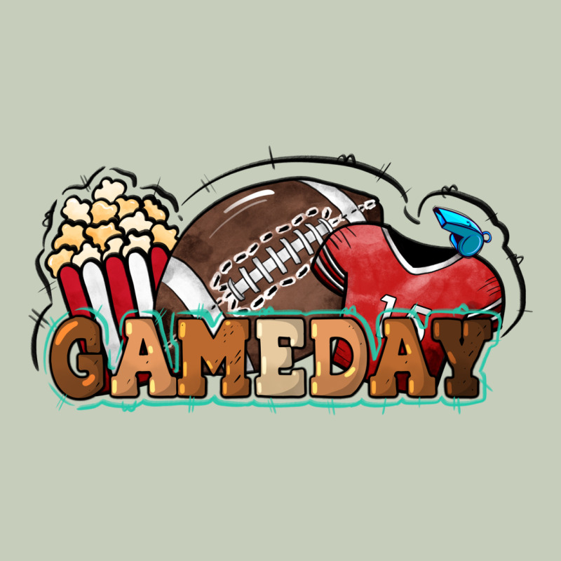 Game Day Football Popcorn Ladies Tee by HowdyJamesFarm | Teevron