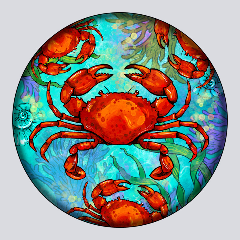 Crab Zipper Hoodie by BarkalooDesign | Teevron
