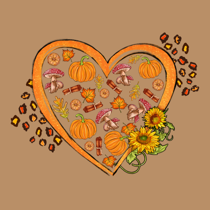 Western Autumn Heart Vintage Hoodie by FaDigitalArtStudio | Teevron