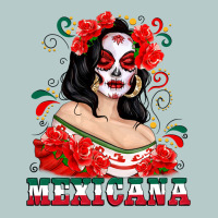 Mexicana With Skull Girl Heavy Core Tee | Teevron