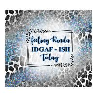 Feeling Kinda Idgaf Ish Today With Leopard And Gli Premium Tee | Teevron