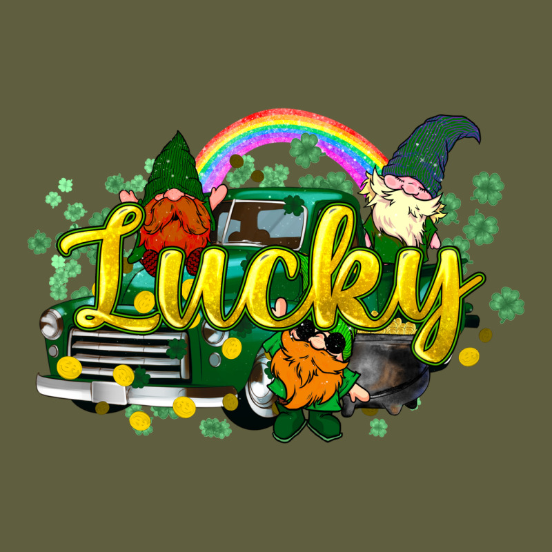 Lucky Gnomes Truck St. Patrick's Vintage Tee by HowdyJamesFarm | Teevron