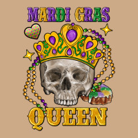 Skull Mardi Gras Queen Vintage Hoodie | Teevron