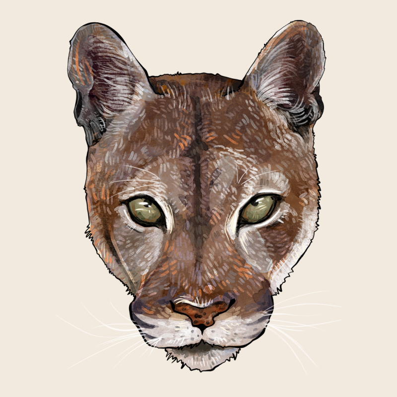 Florida Panther  Face Zipper Hoodie by BarkalooDesign | Teevron