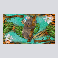 Koala Cup Zipper Hoodie | Teevron