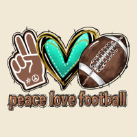 Peace Love Football Ladies Tee | Teevron