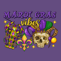 Mardi Gras Vibes Skull Vintage Hoodie | Teevron