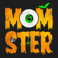 Womens Momster Tshirt Halloween Scary Costume Mom T Shirt Classic Tee | Teevron