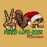 Peace Love Rock Christmas Premium Hoodie | Teevron