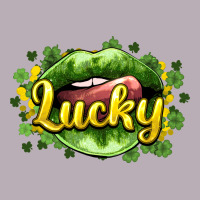 St. Patrick's Day Lips Lucky Vintage Tee | Teevron