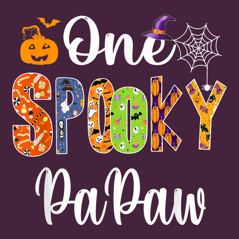 Grandpa Family Halloween Matching Shirts, One Spooky Papaw T Shirt Classic Tee by maiPhamDesign | Teevron