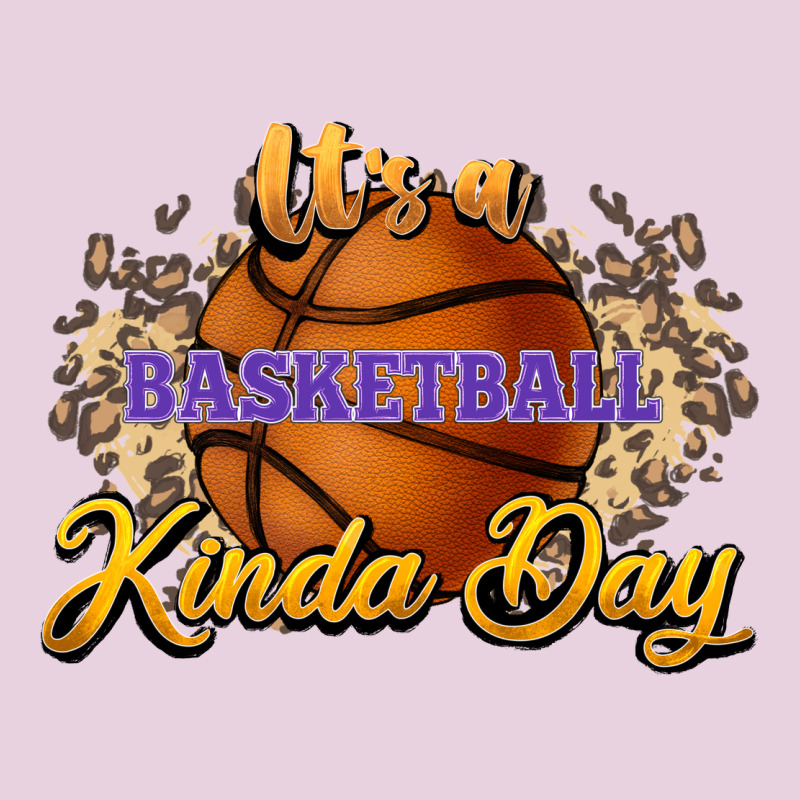 It's A Basketball Kinda Day Ladies Tee by HowdyJamesFarm | Teevron
