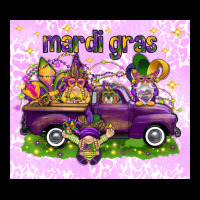 Mardi Gras With Gnomes Heavy Core Tee | Teevron