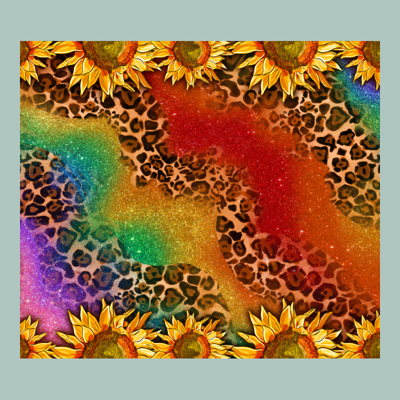 Pride Sunflower  Rainbow Leopard Premium Sweatshirt by AdoDesignShop | Teevron