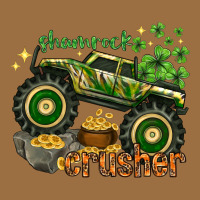 Shamrock Crusher St. Patrick's Day Vintage Tee | Teevron