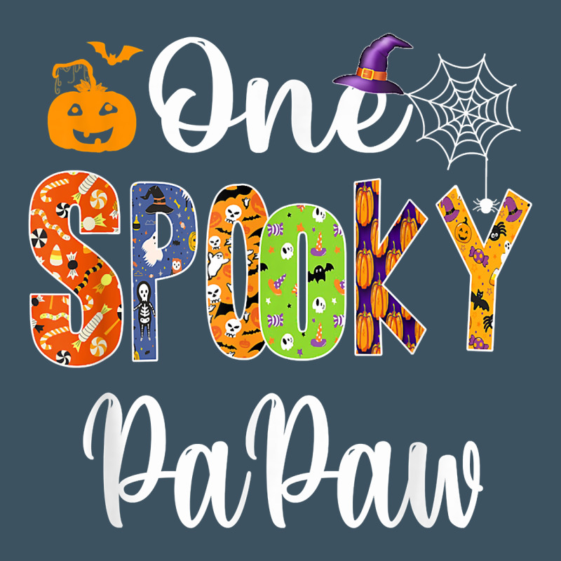 Grandpa Family Halloween Matching Shirts, One Spooky Papaw T Shirt Urban Heavy Tee by maiPhamDesign | Teevron