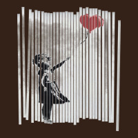 Banksy Balloon Girl Cute Heavy Core Tee | Teevron