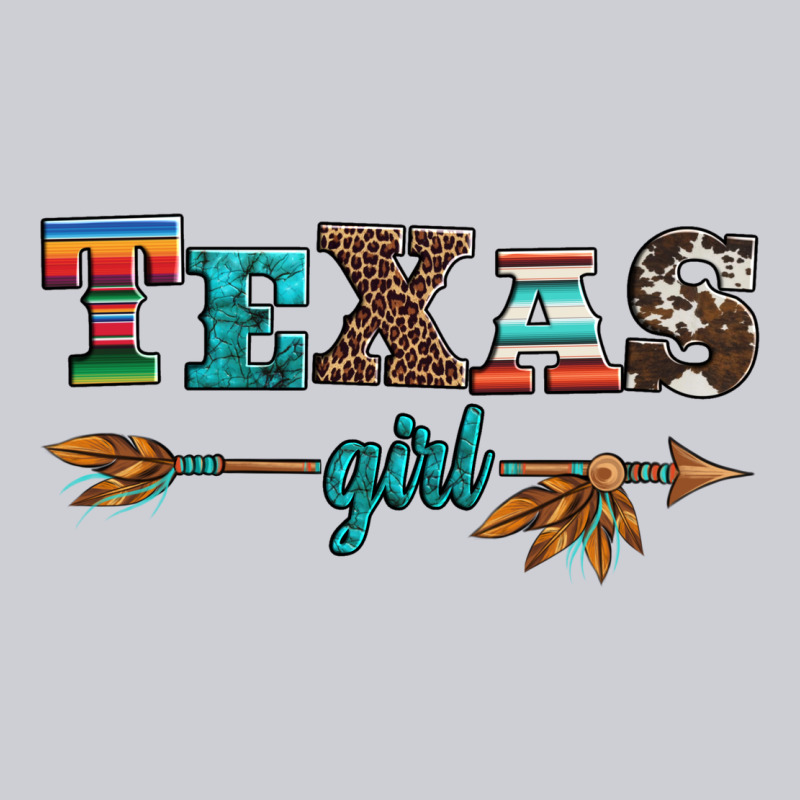 Texas Girl Serape Turquoise Leopard Cowhide Arrow Heavyweight Sweatshirt by Artiststas | Teevron
