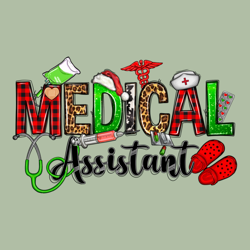 Medical Assistant Christmas Urban Heavy Tee by OliviaCreatesArt | Teevron
