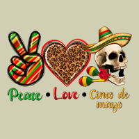 Peace Love Cinco De Mayo Heavy Core Tee | Teevron