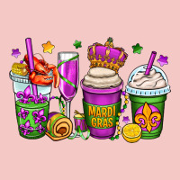 Mardi Gras Coffee Cups Urban Heavy Tee | Teevron