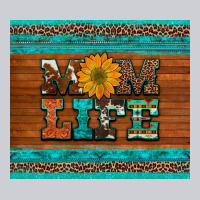 Mom Life Leopard Cowhide Turquoise Aztec Heavyweight Sweatshirt | Teevron