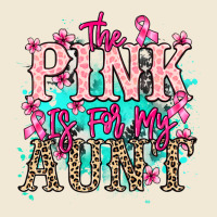 The Pink Is For My Aunt Cancer Awareness Premium Tee | Teevron