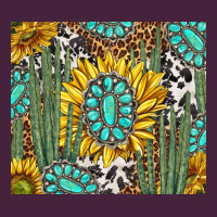 Western Cactus With Sunflowers And Turquoise Tumbler Tbs Premium Tee | Teevron