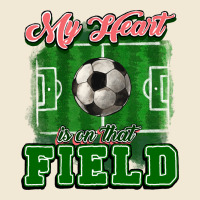 My Heart Is On That Court Soccer Ladies Tee | Teevron