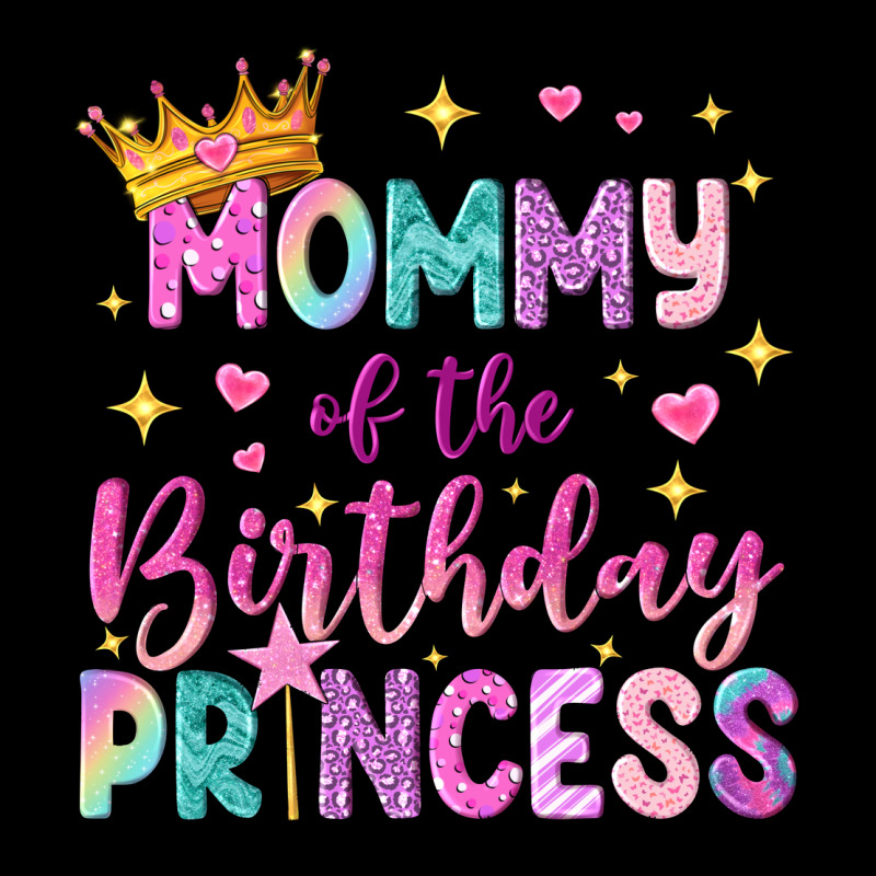 Mommy Of The Birthday Princess Heavy Core Tee by NancyCooperArtShop | Teevron