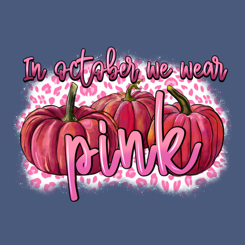 In October We Wear Pink Breast Cancer Vintage Hoodie by FaDigitalArtStudio | Teevron