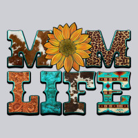 Western Cowhide Leopard Turquoise  Leather Aztec Sunflower Mom Heavyweight Sweatshirt | Teevron