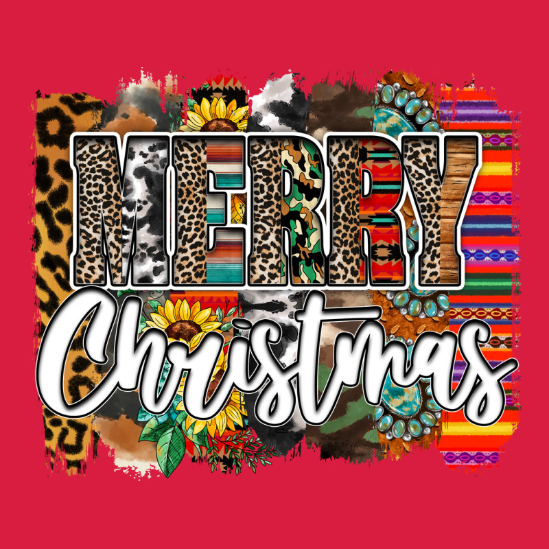 Western Merry Christmas Premium Hoodie by CowhideDigitalArt | Teevron