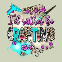 I D Rather Be Crafting Heavyweight Hoodie | Teevron